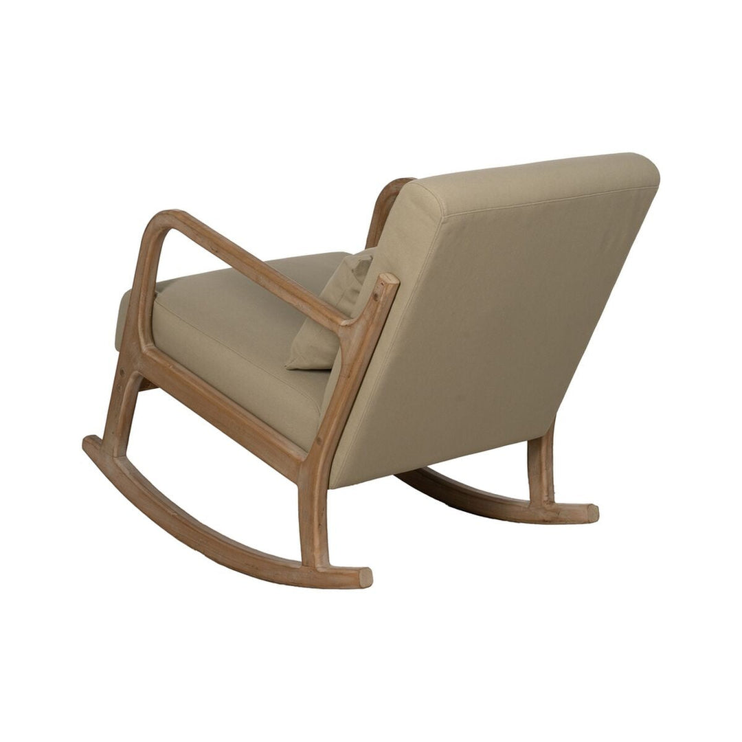 Rocking Chair Rubber wood 66 x 88 x 80 cm