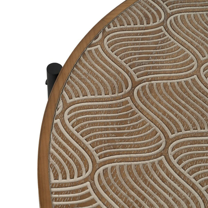 Centre Table Black Natural