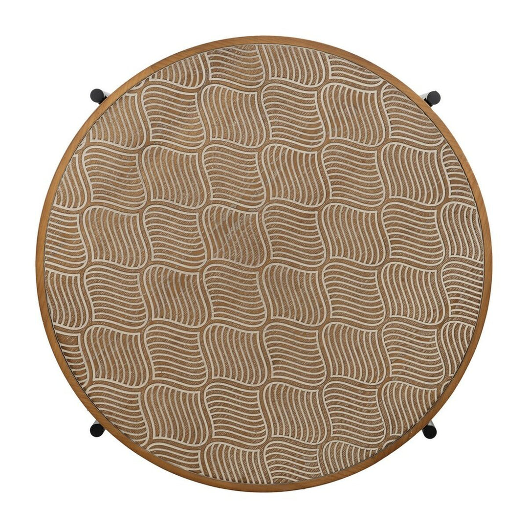 Centre Table Black Natural