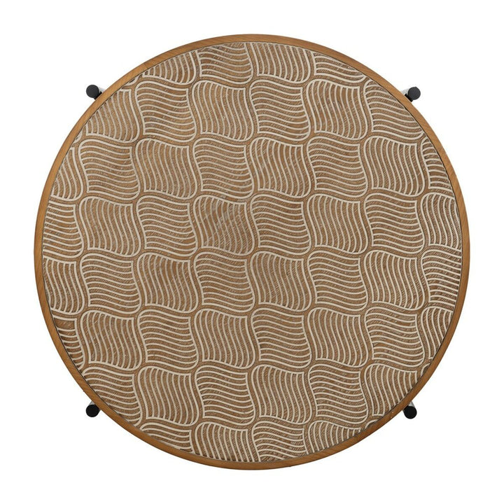 Centre Table Black Natural
