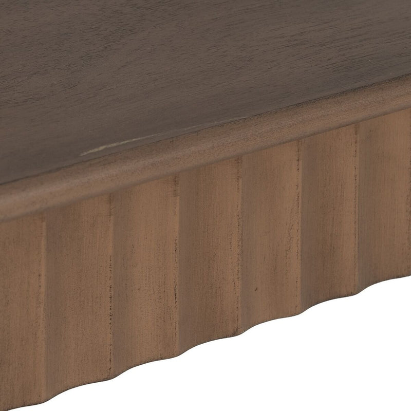Consola Castanho madeira de pinho Madeira MDF 90 x 30 x 75 cm