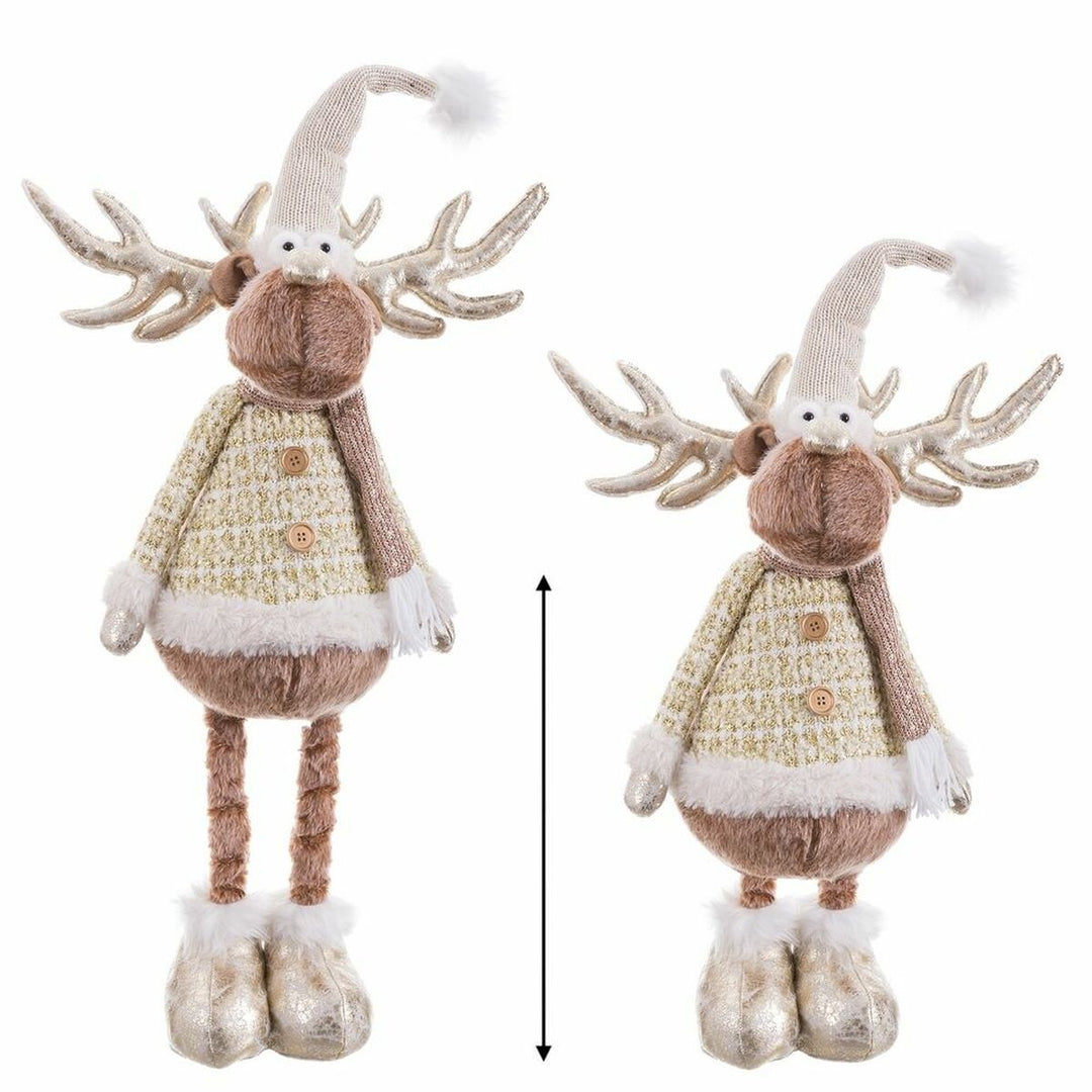 Decorative Figure Natural Deer 25 X 16 X 81 CM