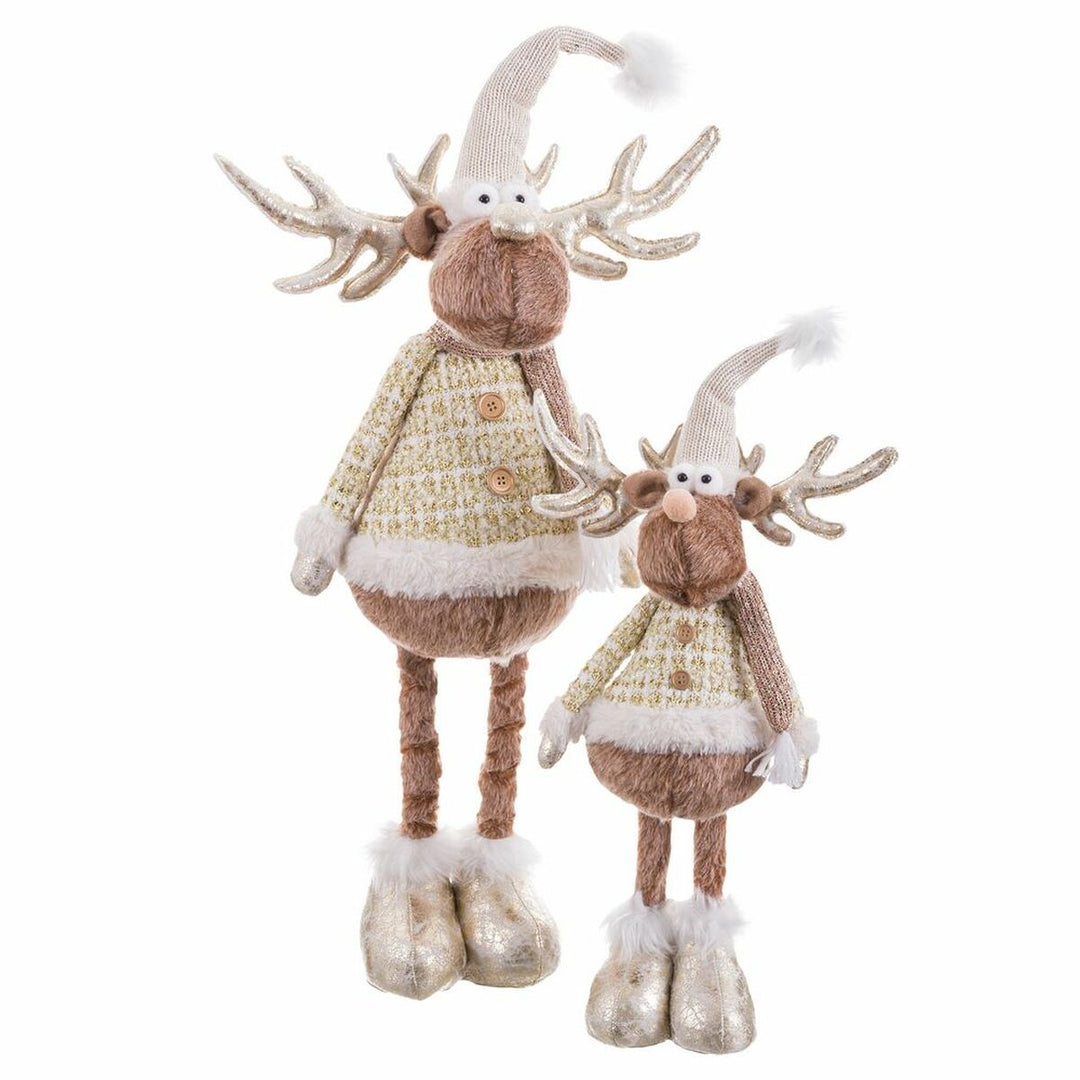 Decorative Figure Natural Deer 25 X 16 X 81 CM