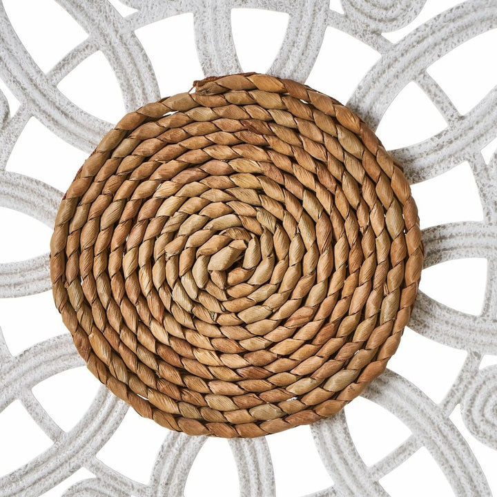 Wall Decoration White Natural 87 x 3,5 x 68 cm