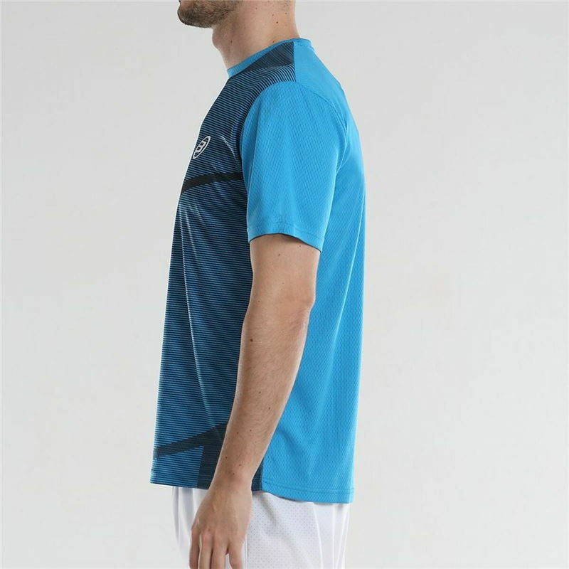 Men’s Short Sleeve T-Shirt Bullpadel Afile  Blue