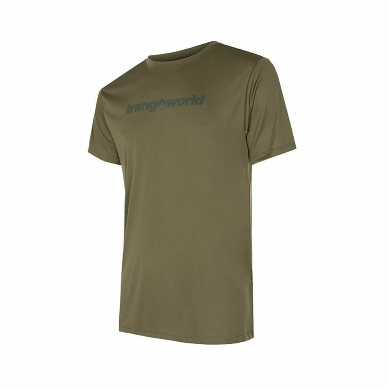 Men’s Short Sleeve T-Shirt Trangoworld Cajo Th Green Olive