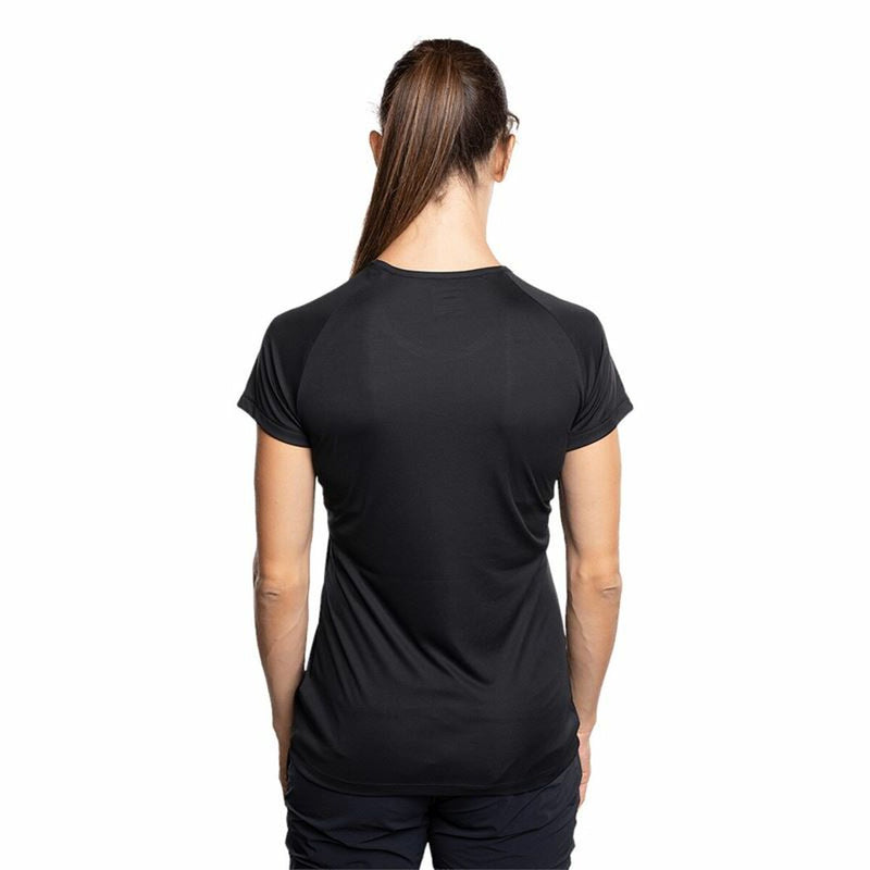 Women’s Short Sleeve T-Shirt Trangoworld Chovas Moutain Black