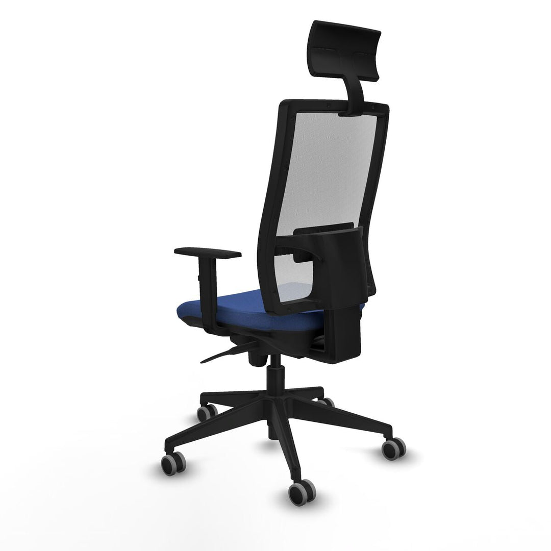 Office Chair Piqueras y Crespo 1D066G1 Navy Blue
