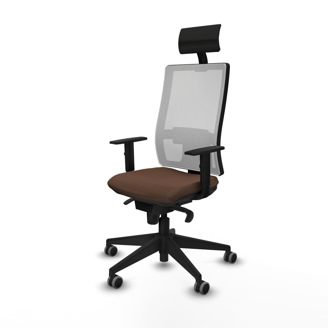 Office Chair Piqueras y Crespo 1D066G1 Dark brown