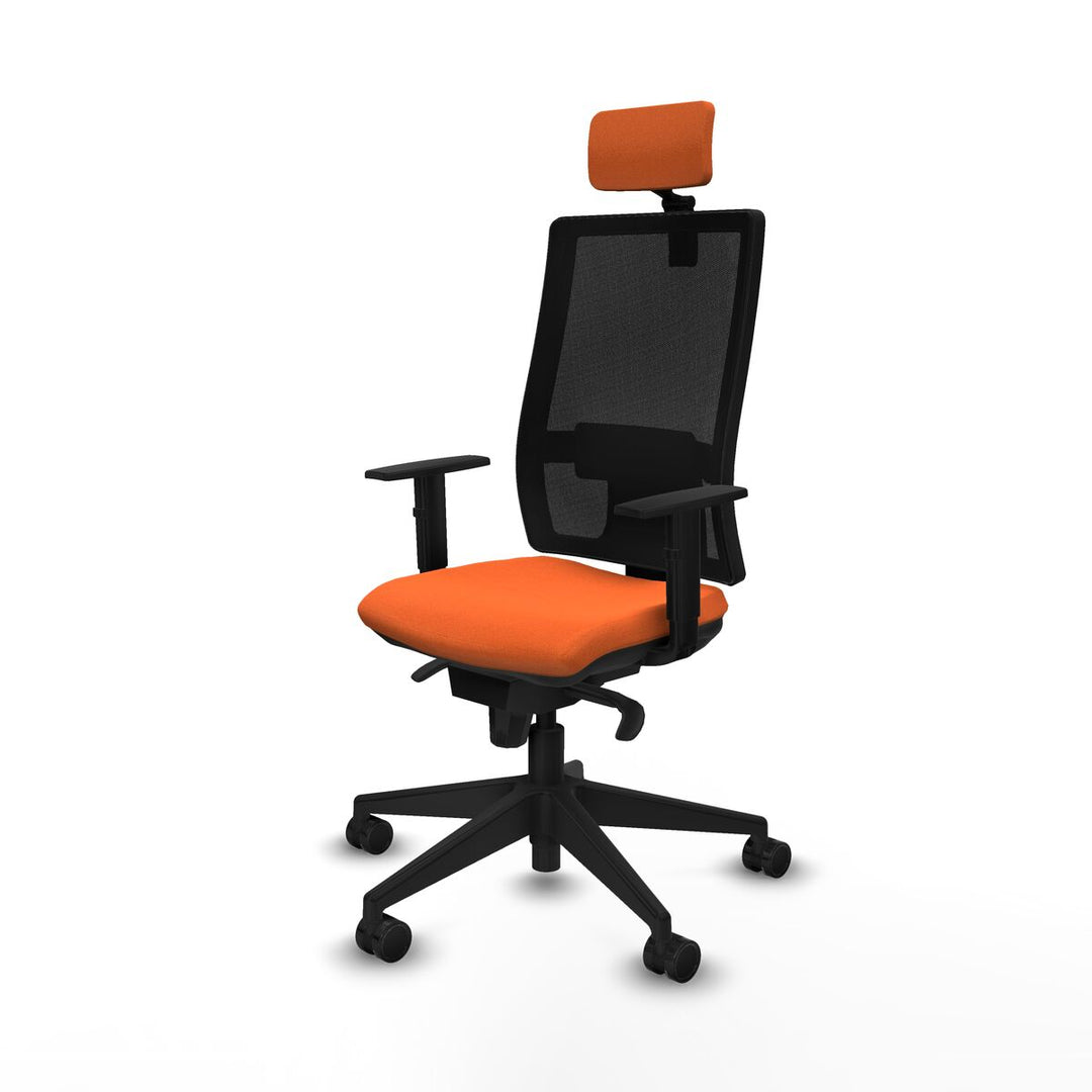 Office Chair Piqueras y Crespo 1D066N2 Orange