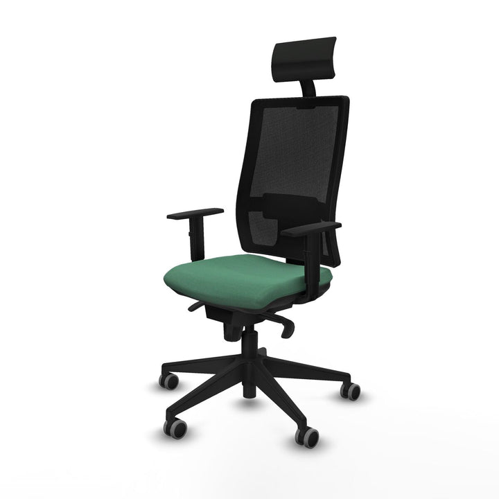 Office Chair Piqueras y Crespo 1D066G1 Emerald Green