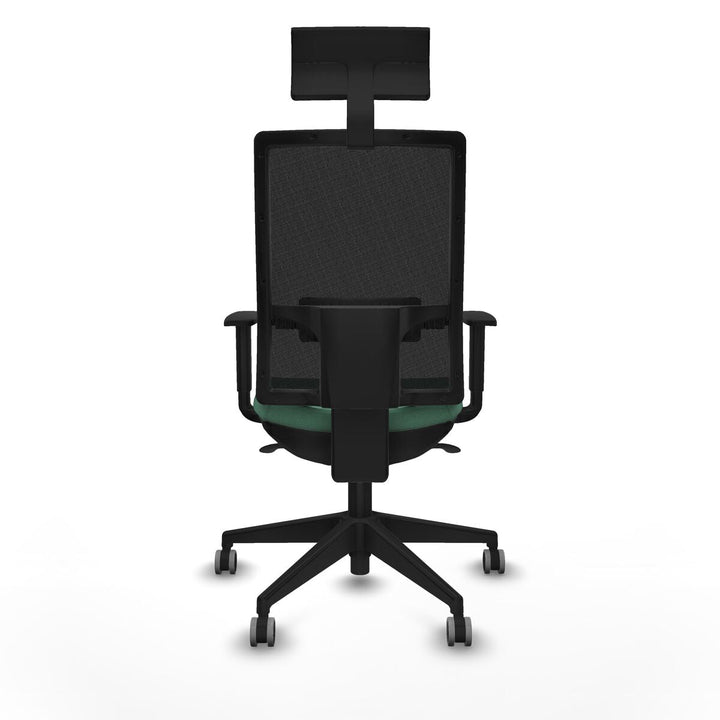 Office Chair Piqueras y Crespo 1D066G1 Emerald Green