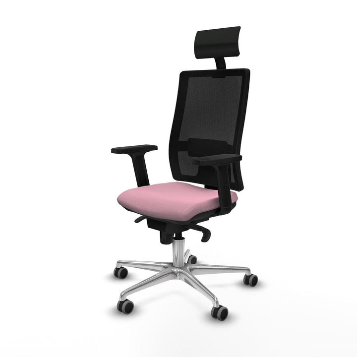 Office Chair with Headrest Piqueras y Crespo 2D086G1 Pink