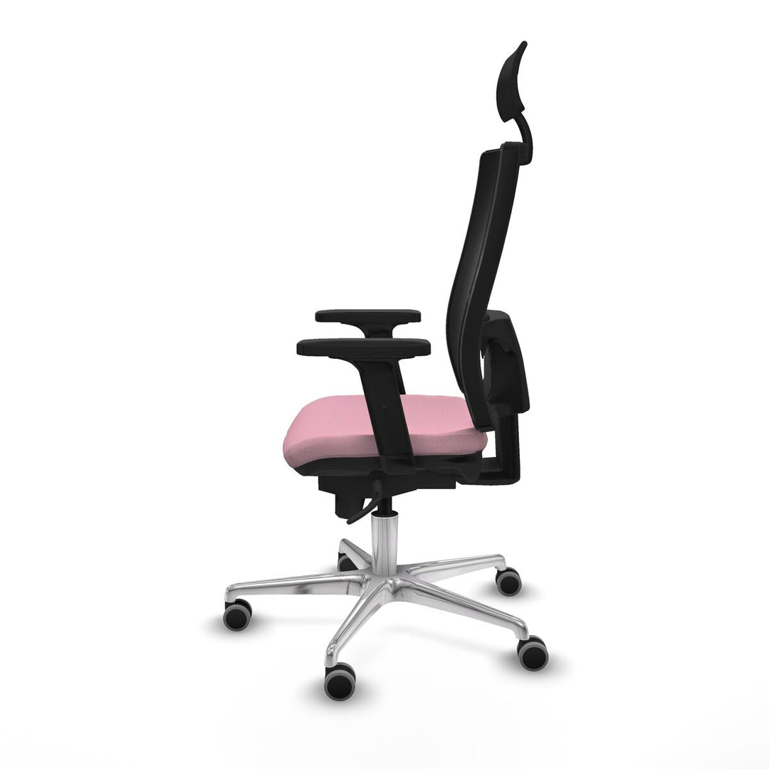 Office Chair with Headrest Piqueras y Crespo 2D086G1 Pink