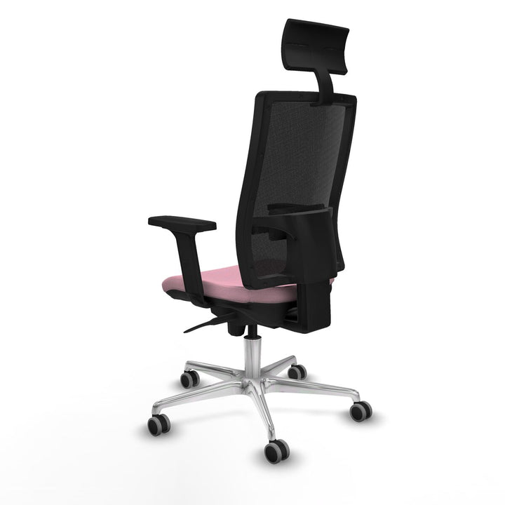 Office Chair with Headrest Piqueras y Crespo 2D086G1 Pink