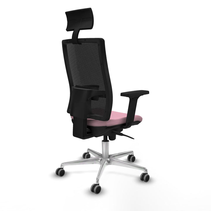 Office Chair with Headrest Piqueras y Crespo 2D086G1 Pink