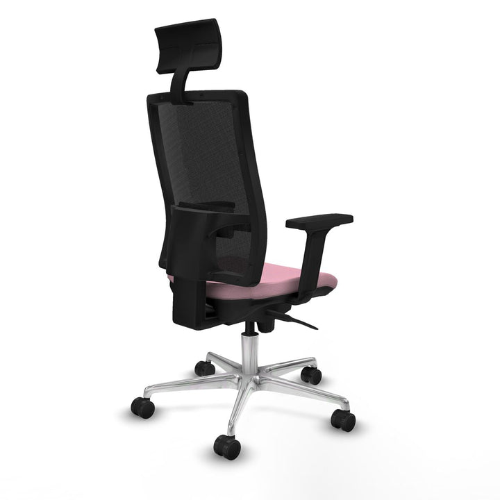 Office Chair with Headrest Piqueras y Crespo 2D086N1 Pink