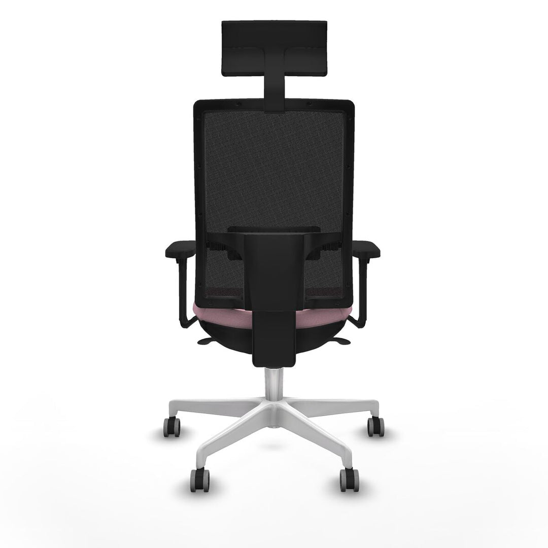Office Chair with Headrest Piqueras y Crespo 3D026G1 Pink