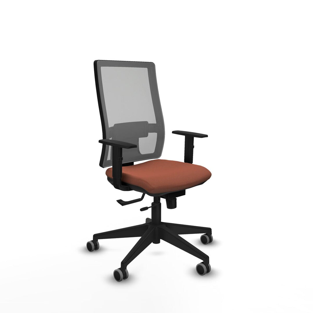 Office Chair Piqueras y Crespo 1D066G0 Brown Grey
