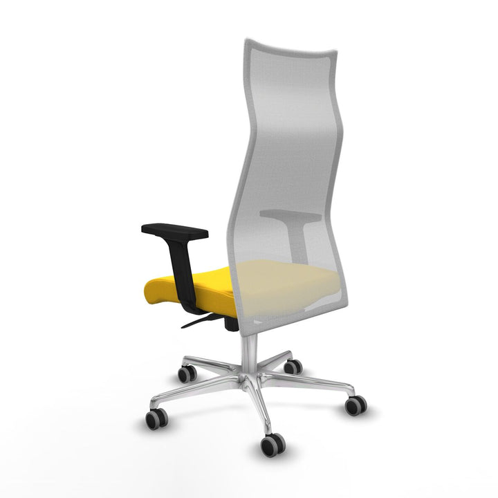 Office Chair Piqueras y Crespo B2D086G Yellow