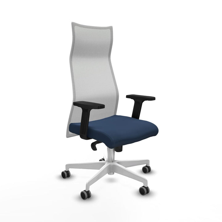 Office Chair Piqueras y Crespo B2D026G Navy Blue
