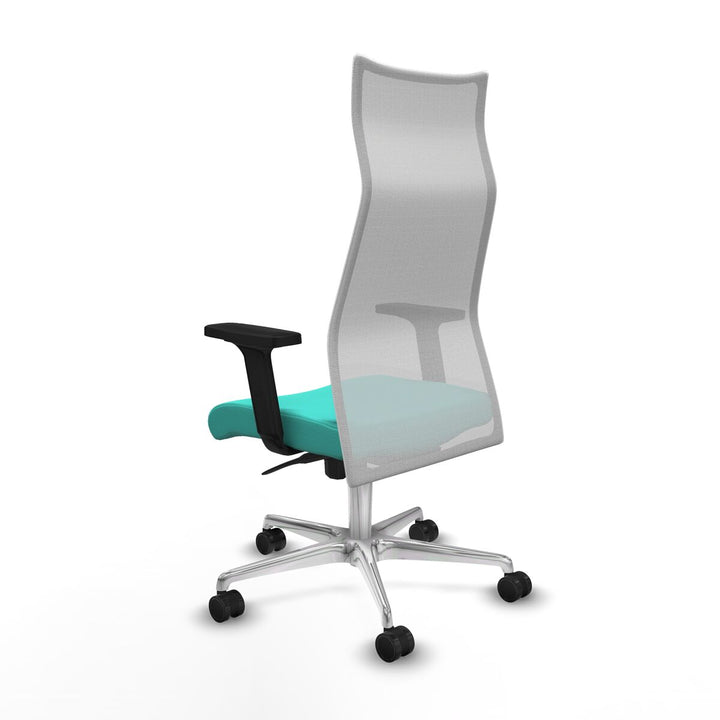 Office Chair Piqueras y Crespo B2D086N Turquoise
