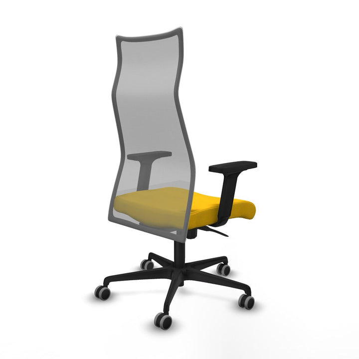 Office Chair Piqueras y Crespo B2D036G Yellow