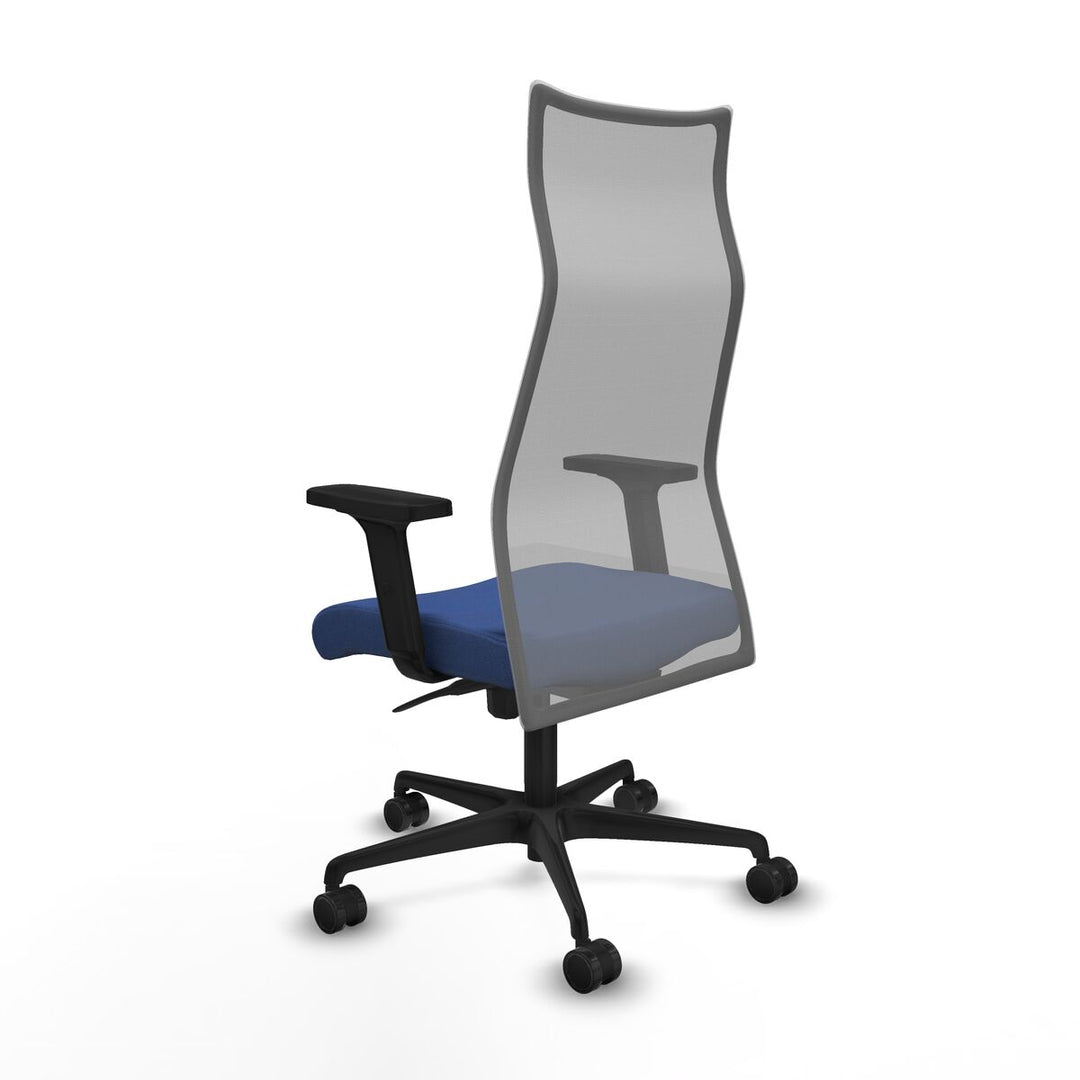 Office Chair Piqueras y Crespo B2D036N Navy Blue