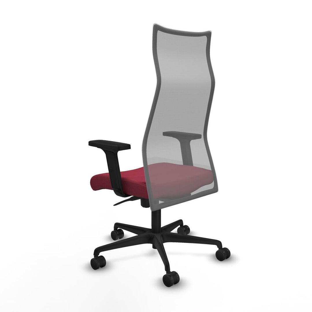 Office Chair Piqueras y Crespo B2D036N Maroon