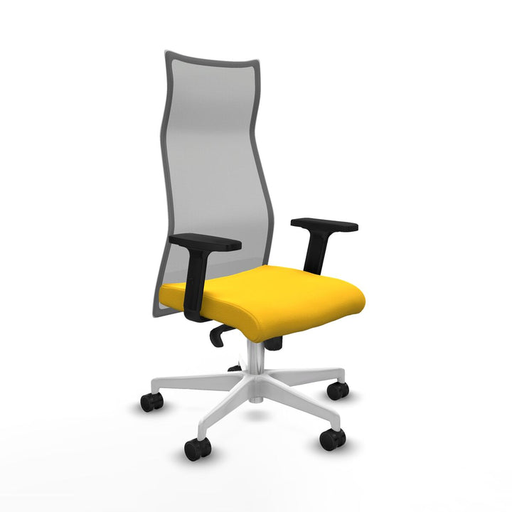 Office Chair Piqueras y Crespo B2D026N Yellow