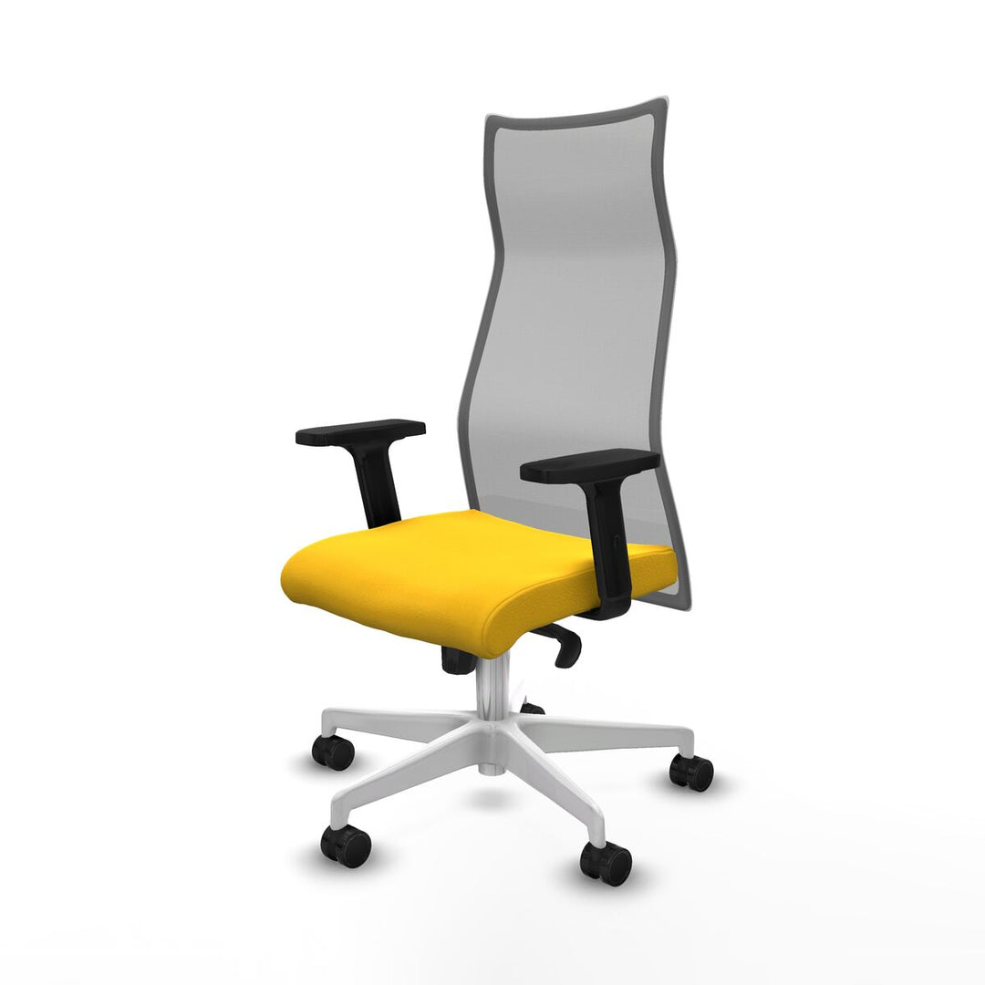 Office Chair Piqueras y Crespo B2D026N Yellow
