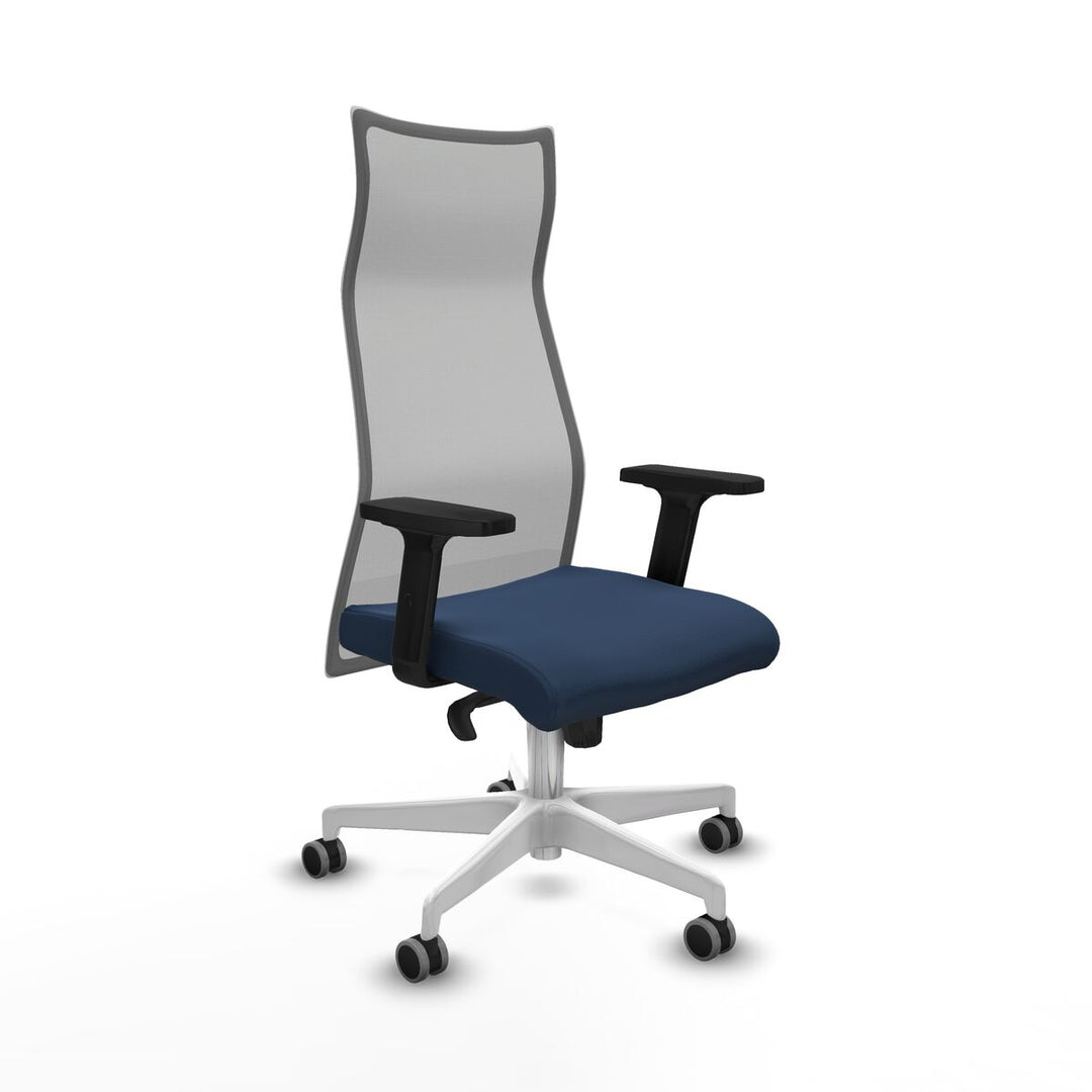 Office Chair Piqueras y Crespo B2D026G Navy Blue