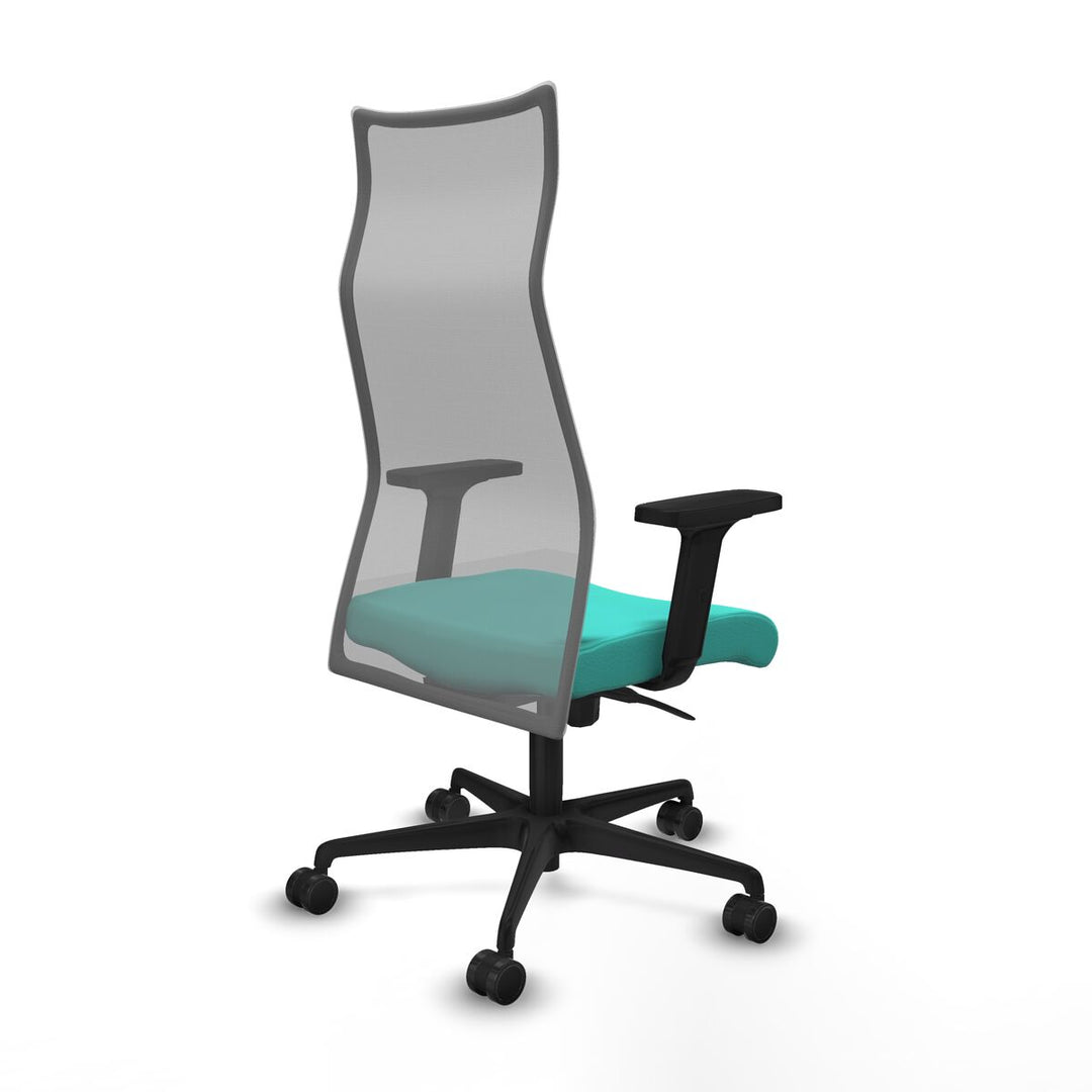 Office Chair Piqueras y Crespo B2D036N Turquoise