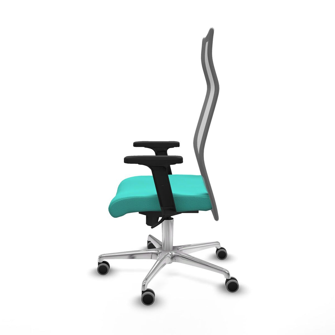 Office Chair Piqueras y Crespo B2D086G Turquoise