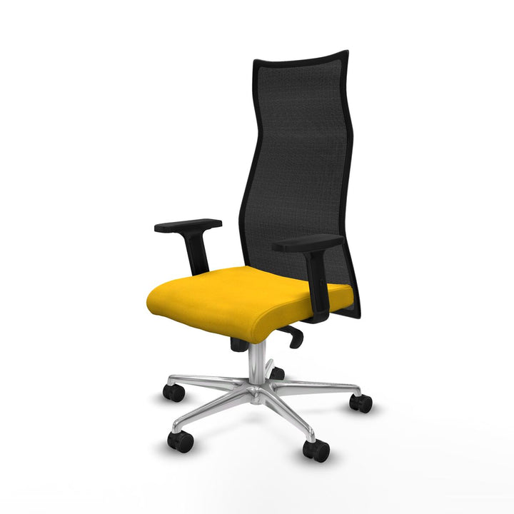 Office Chair Piqueras y Crespo B2D086N Yellow