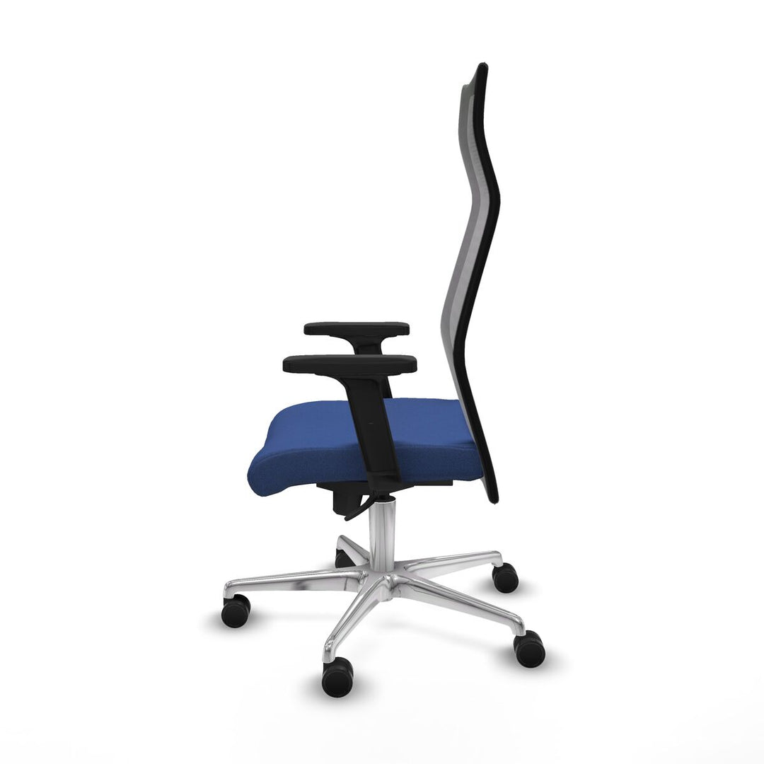 Office Chair Piqueras y Crespo B2D086N Navy Blue
