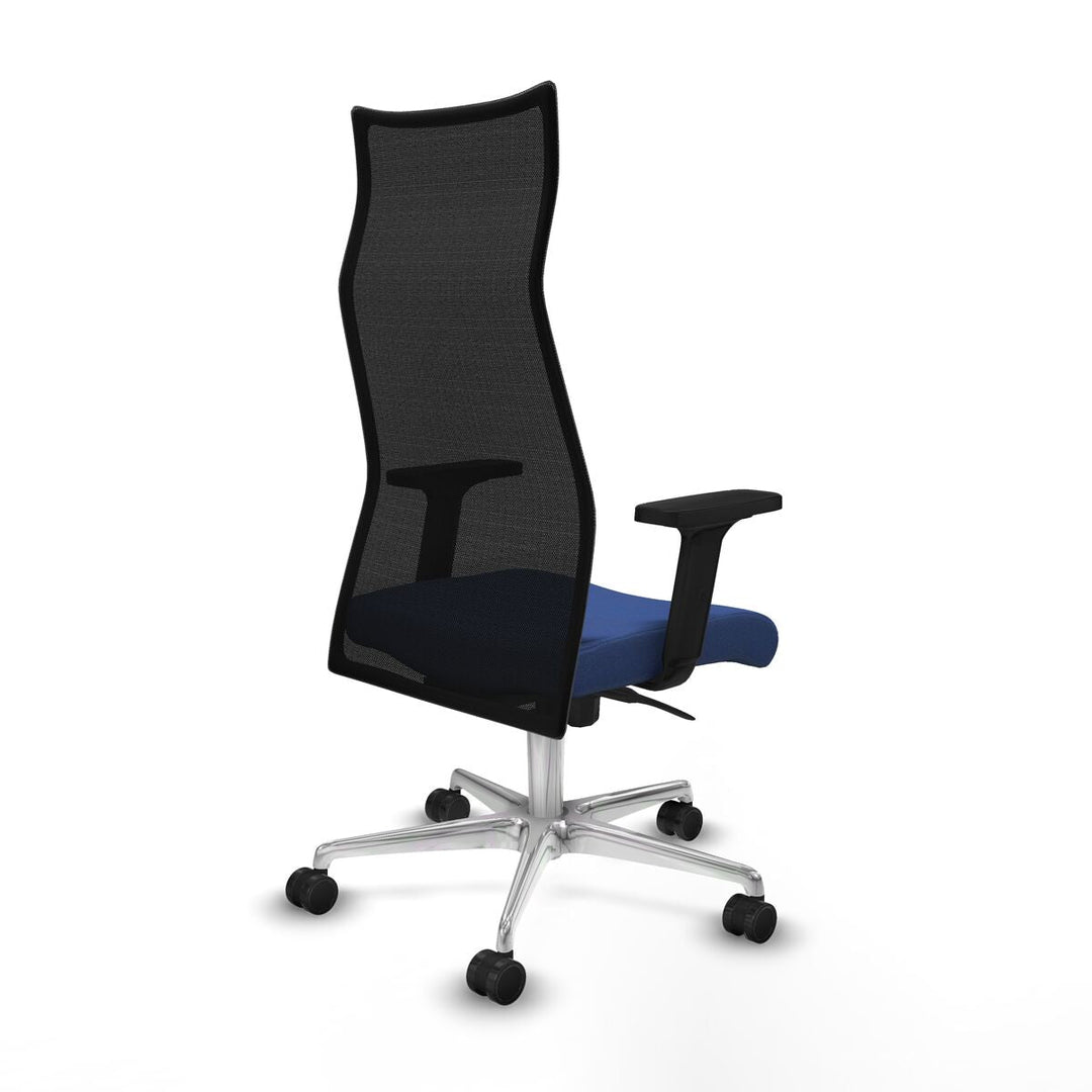 Office Chair Piqueras y Crespo B2D086N Navy Blue