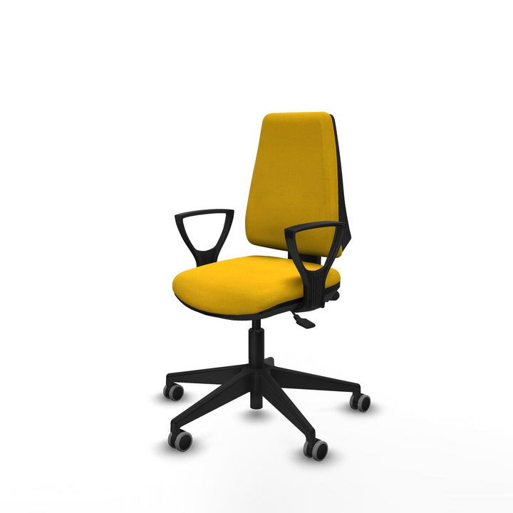 Office Chair Piqueras y Crespo BFN066G Yellow