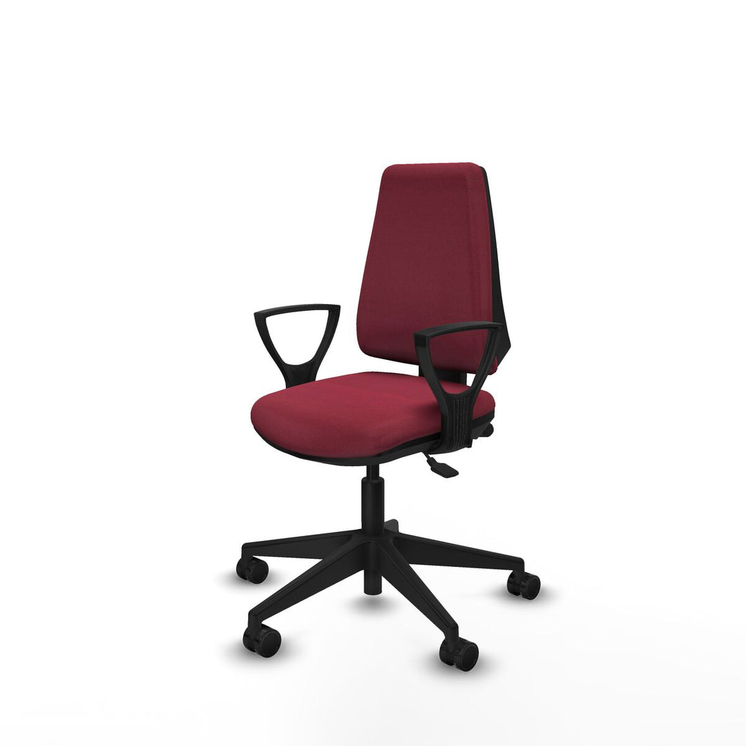 Office Chair Piqueras y Crespo BFN066N Maroon