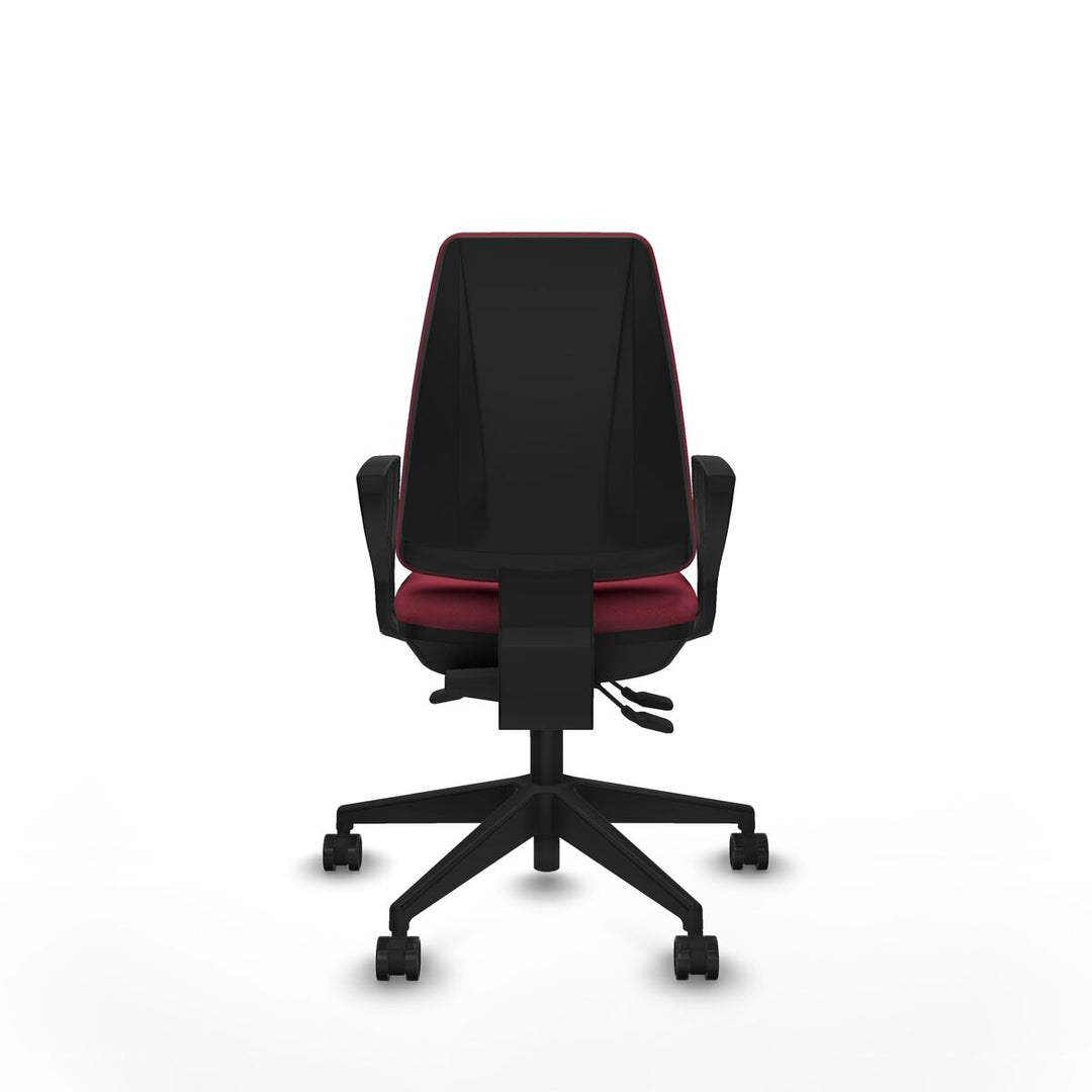 Office Chair Piqueras y Crespo BFN066N Maroon