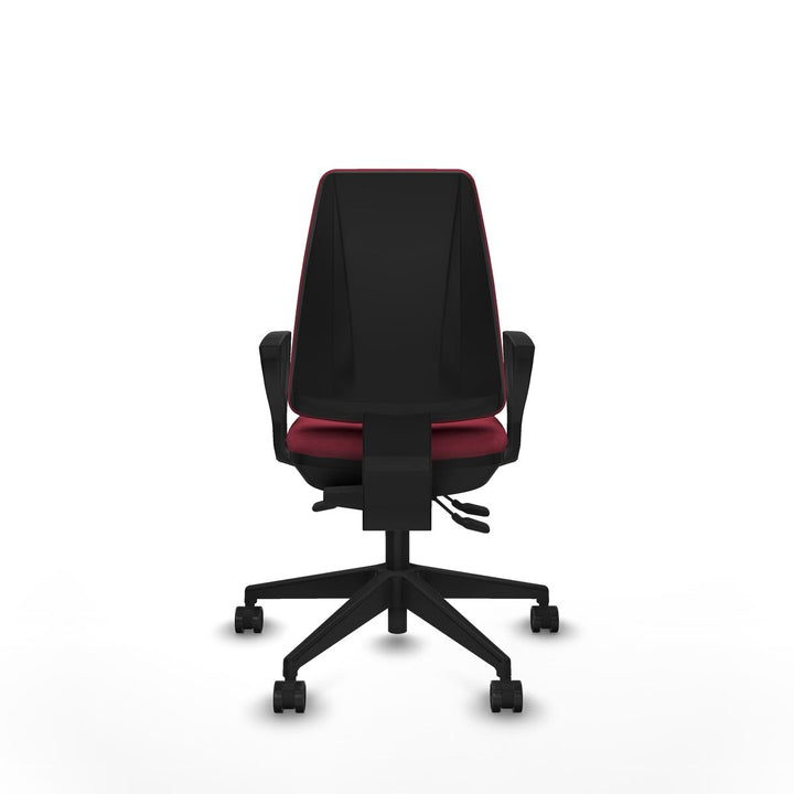 Office Chair Piqueras y Crespo BFN066N Maroon