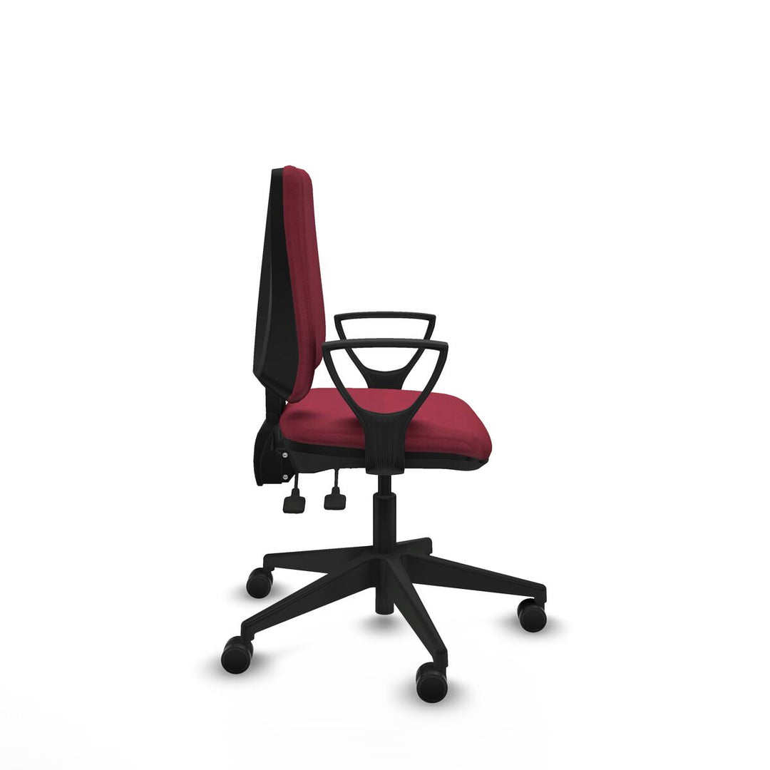 Office Chair Piqueras y Crespo BFN066N Maroon