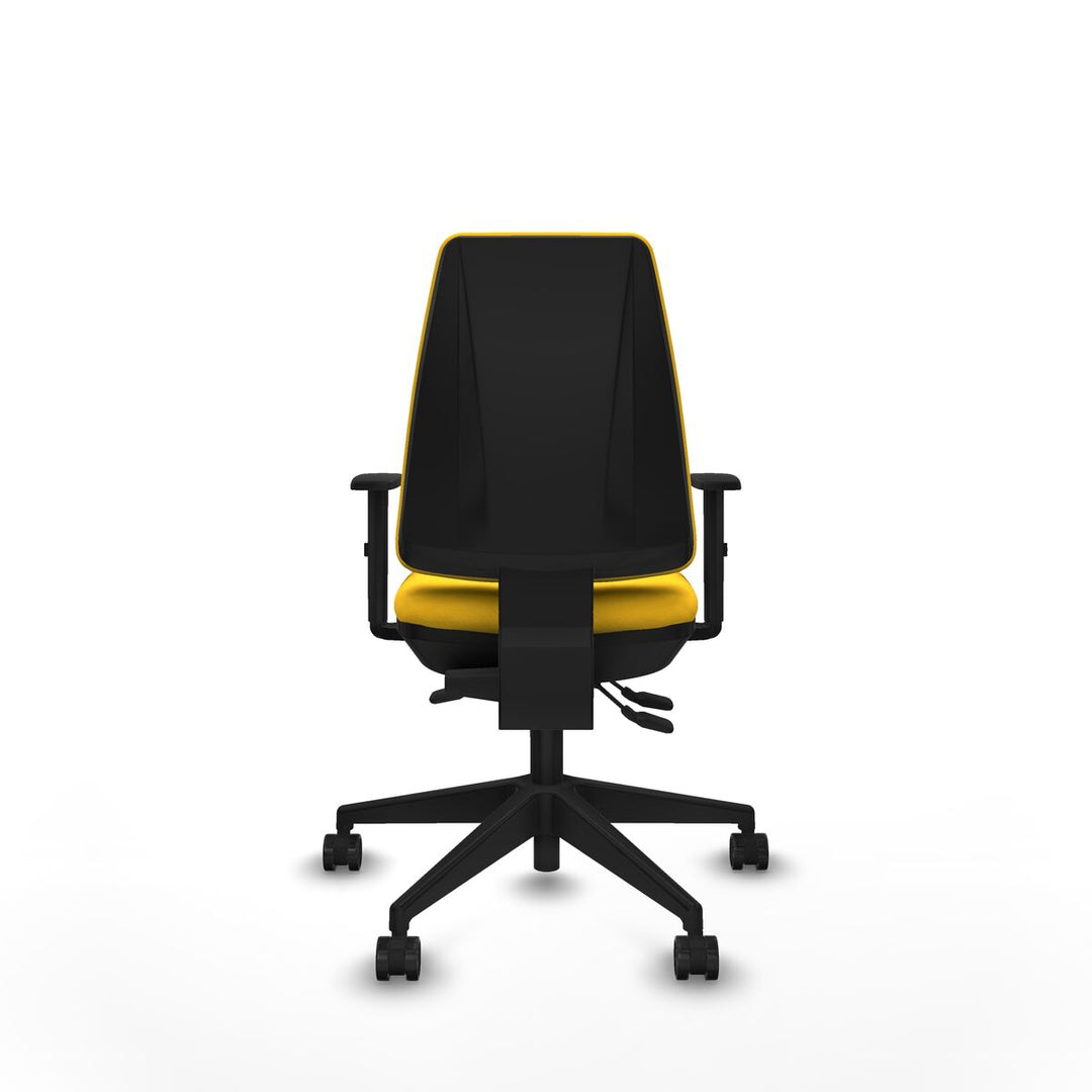 Office Chair Piqueras y Crespo B1D066N Yellow