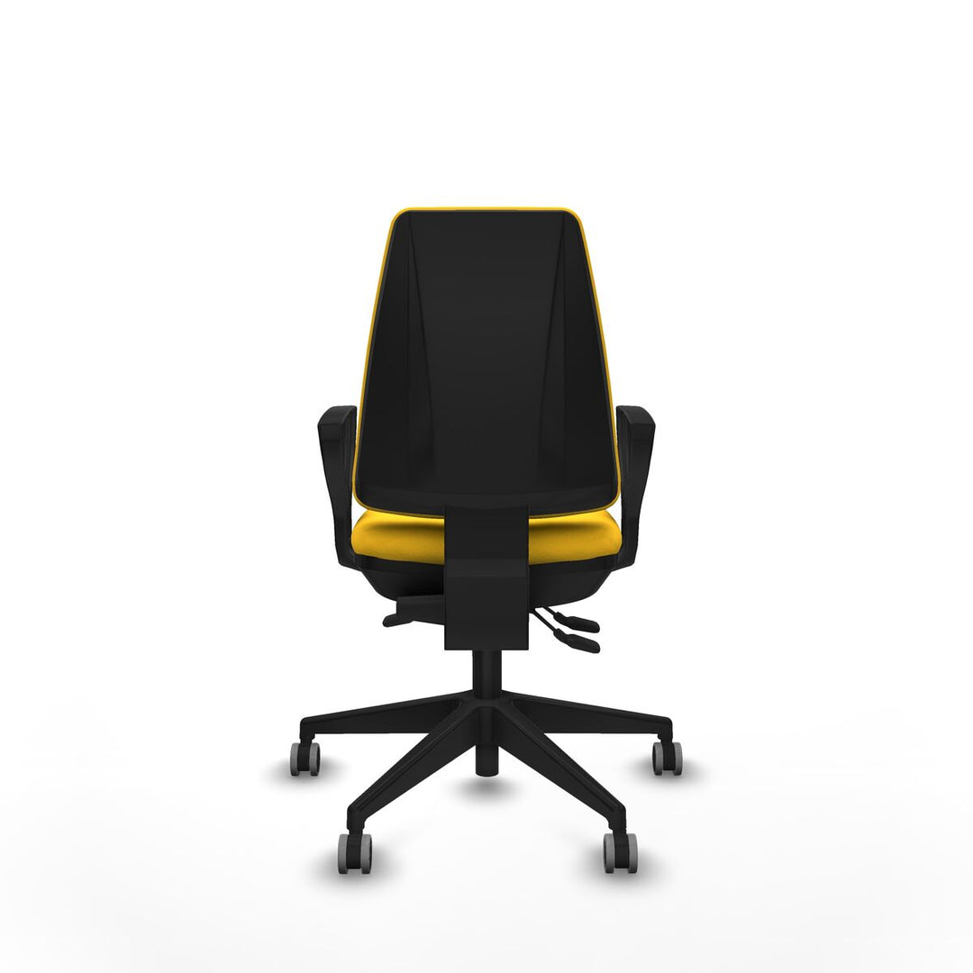 Office Chair Piqueras y Crespo BFN066G Yellow