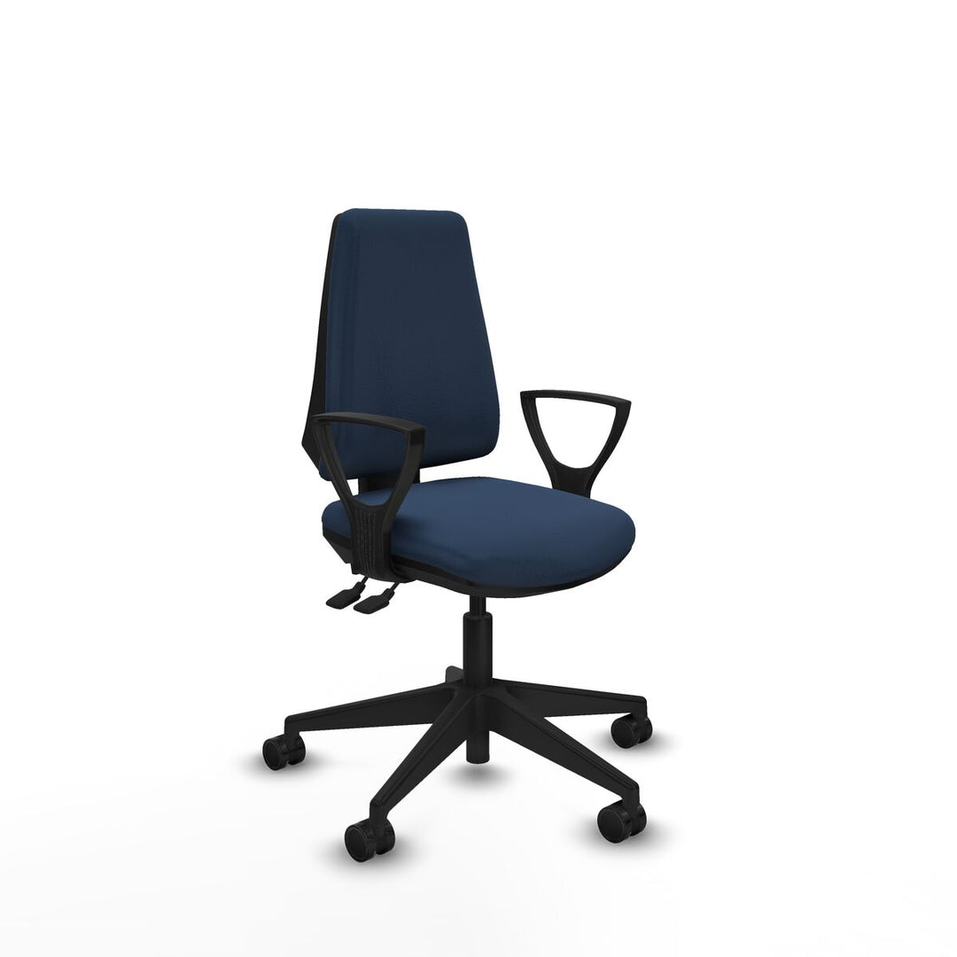 Office Chair Elche AS Piqueras y Crespo BFN066N Navy Blue