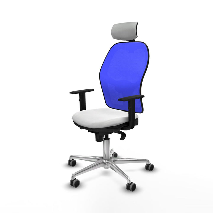 Office Chair with Headrest Piqueras y Crespo 1D086G2 White