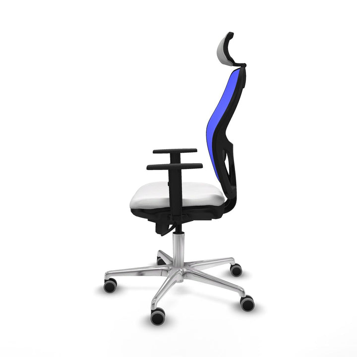 Office Chair with Headrest Piqueras y Crespo 1D086G2 White