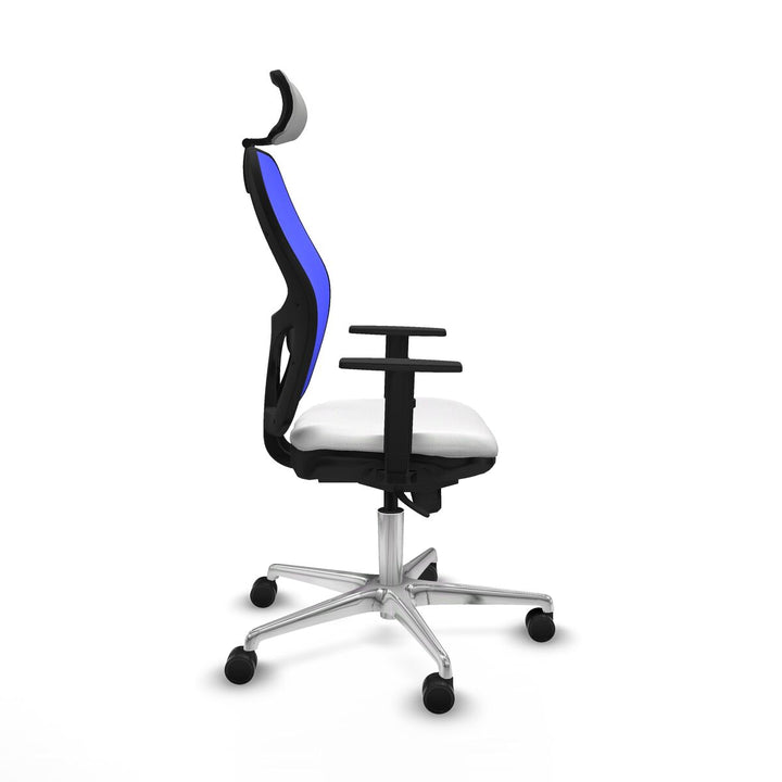 Office Chair with Headrest Piqueras y Crespo 1D086N2 White