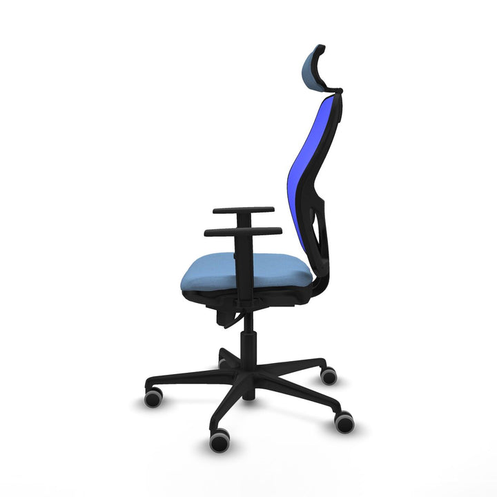 Office Chair with Headrest Piqueras y Crespo 1D036G2 Sky blue