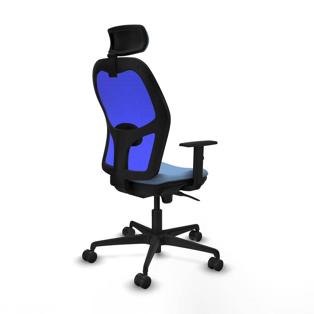 Office Chair with Headrest Piqueras y Crespo 1D036N2 Sky blue